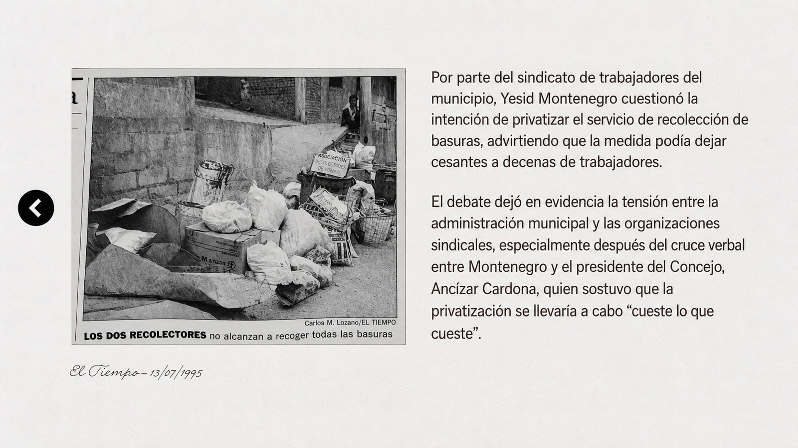 13 de Juli 1995 - diapositiva 3